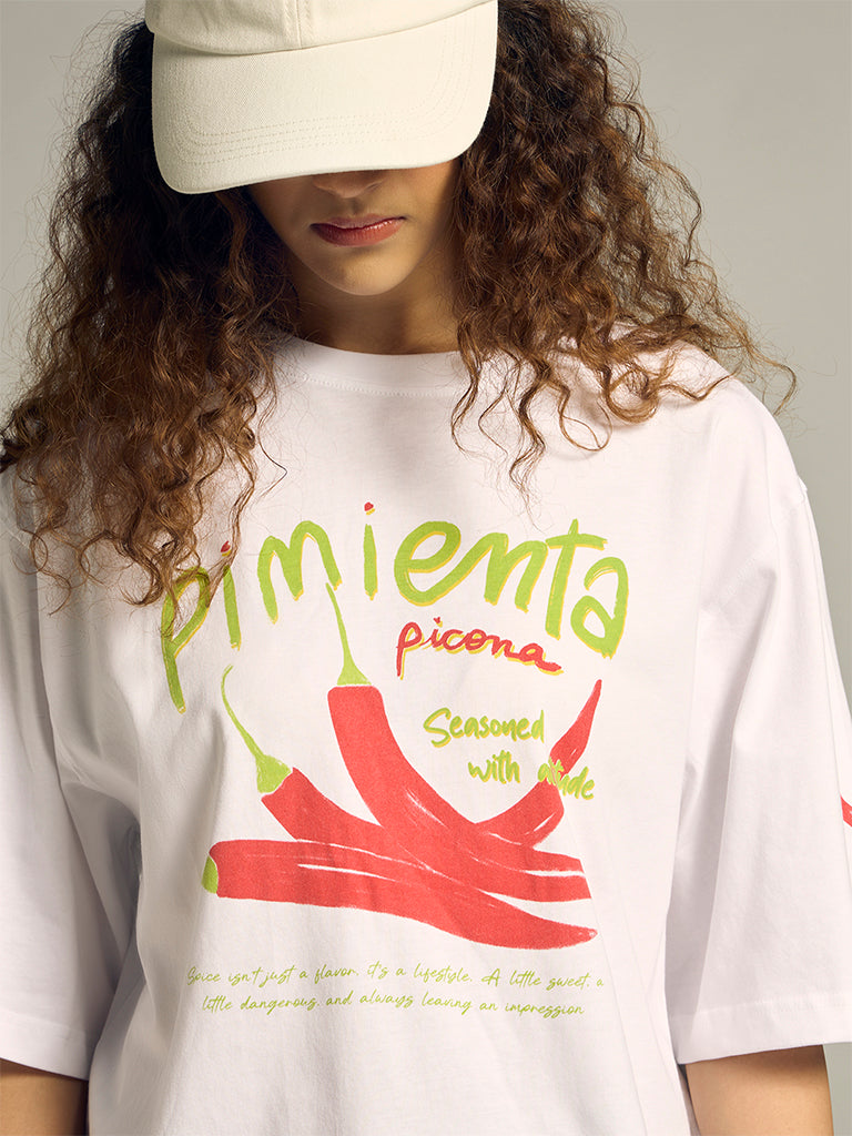Oversized Printed T-Shirt