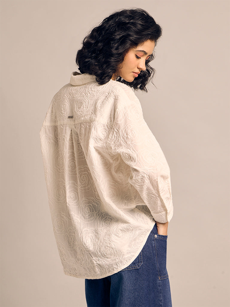 Embroidered Cotton Shirt
