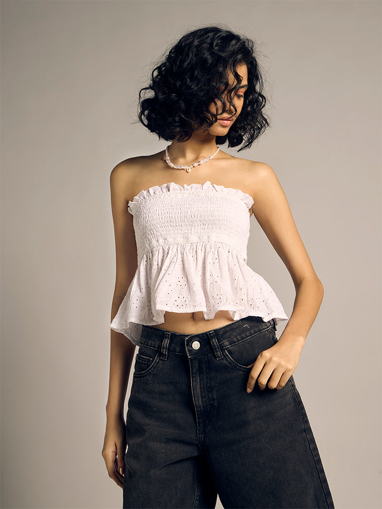 Smocked Tube Top