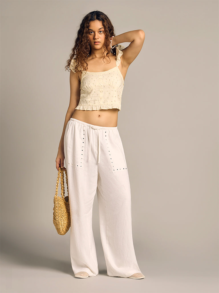Printed Crop Top