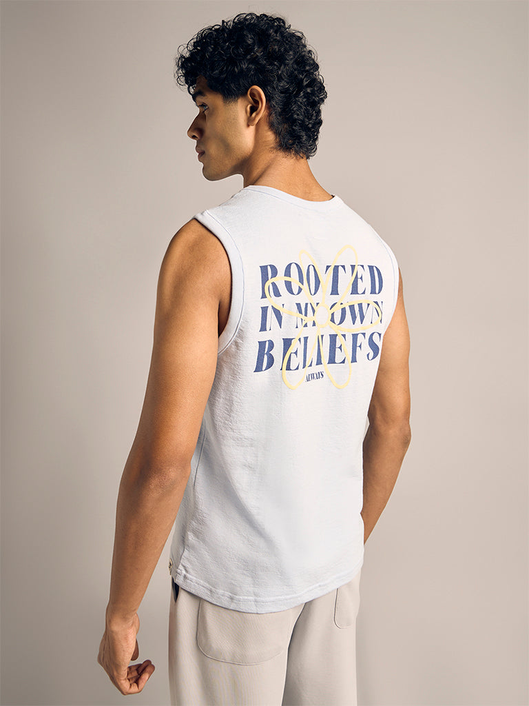 Graphic Print Vest