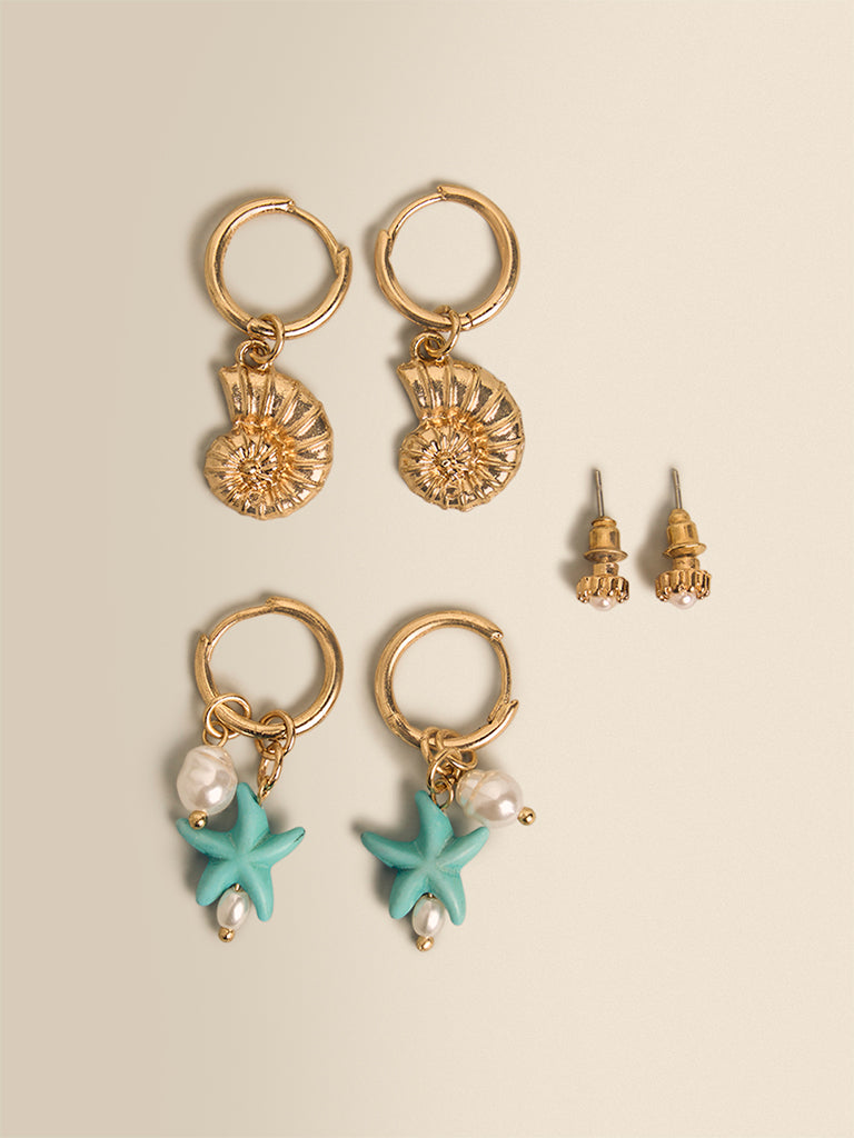 Pack of 3- Earrings