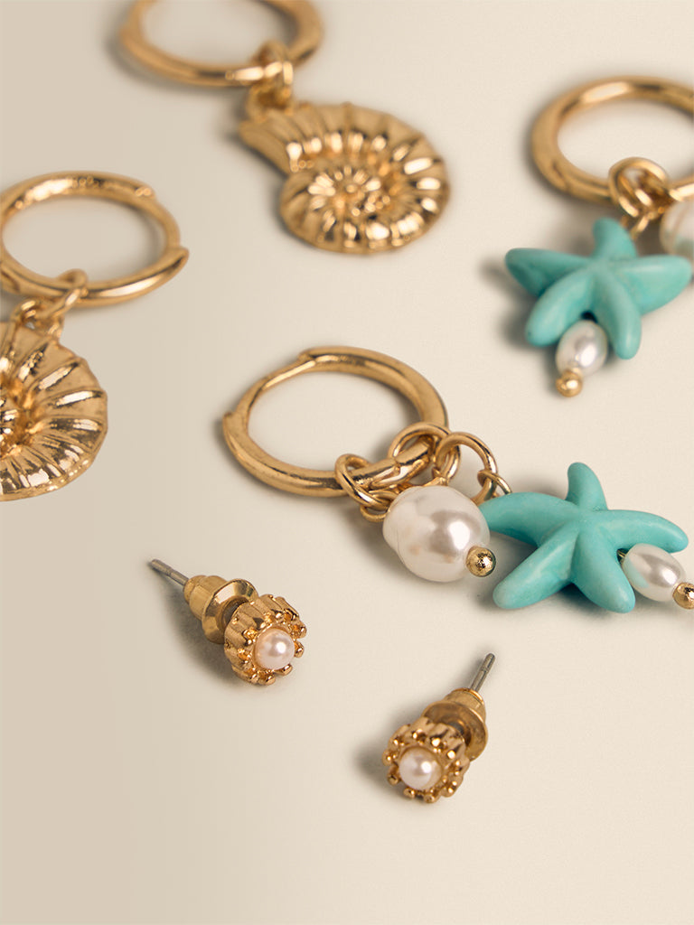 Pack of 3- Earrings