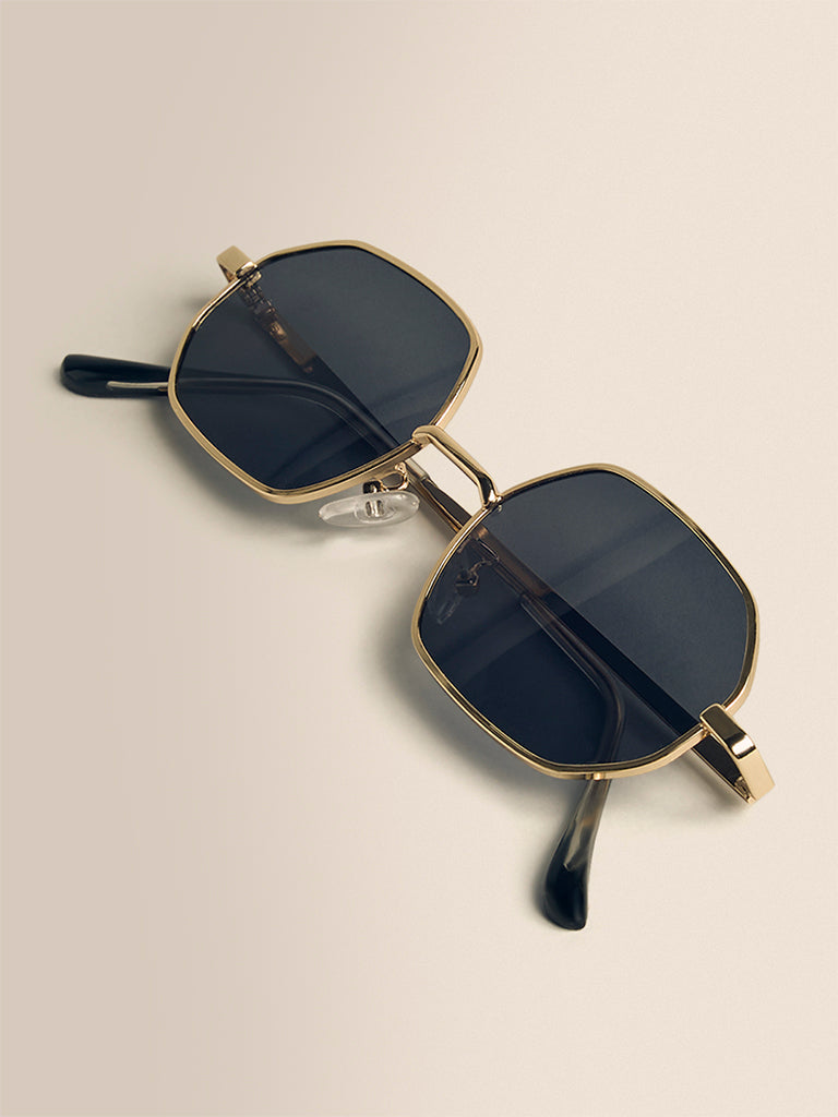 Metal Sunglasses- Gold