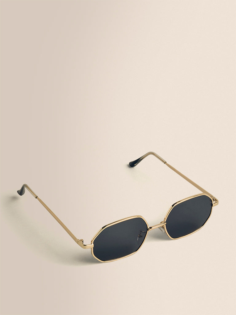 Metal Sunglasses- Gold