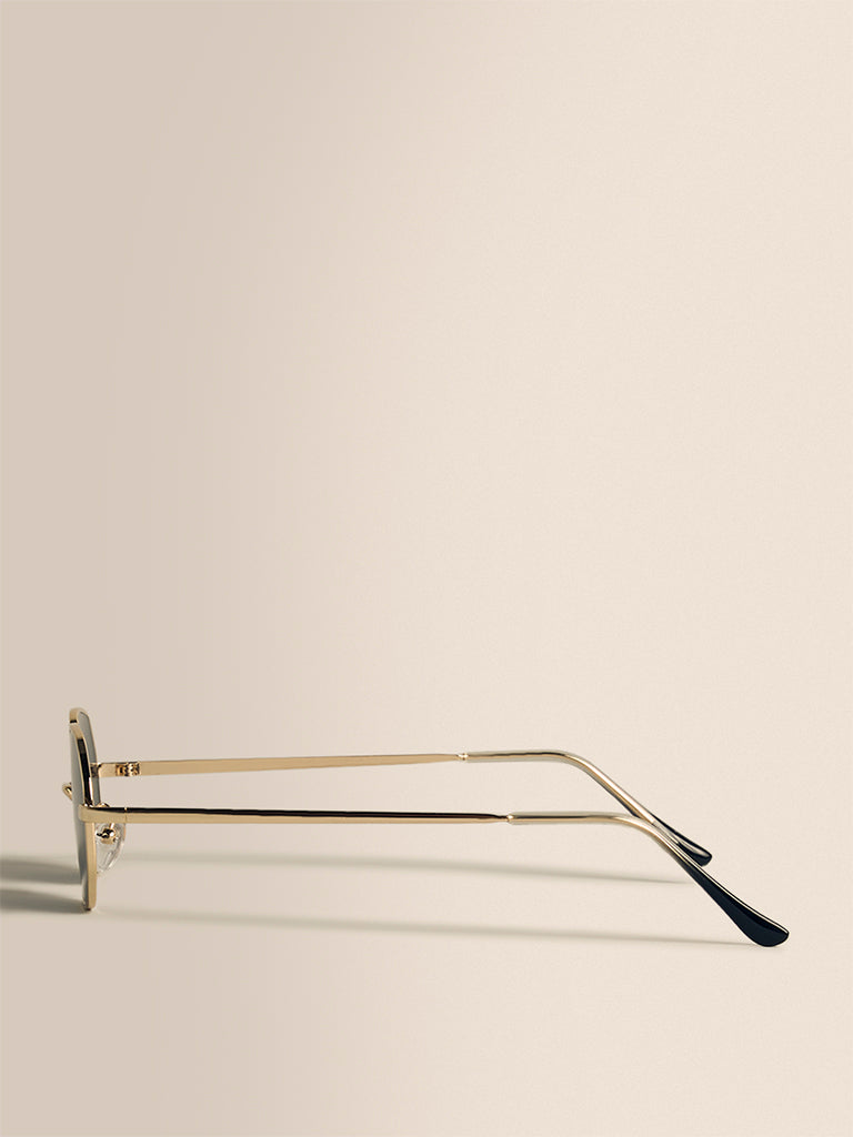 Metal Sunglasses- Gold