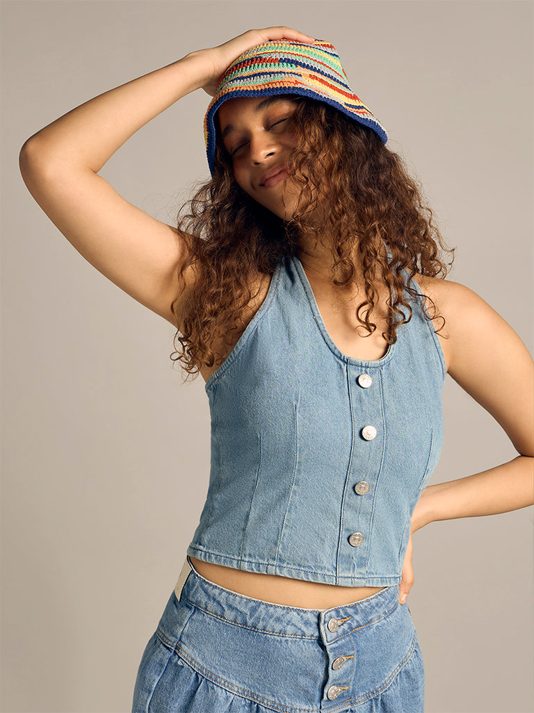 Denim Top