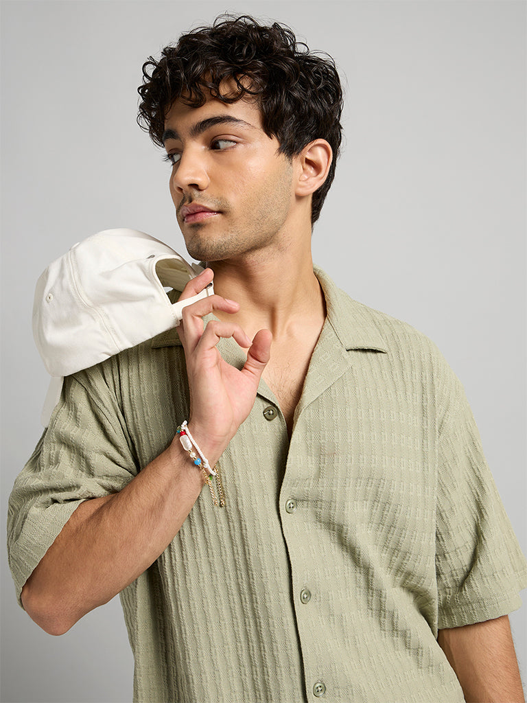 Textured Knit Shirt