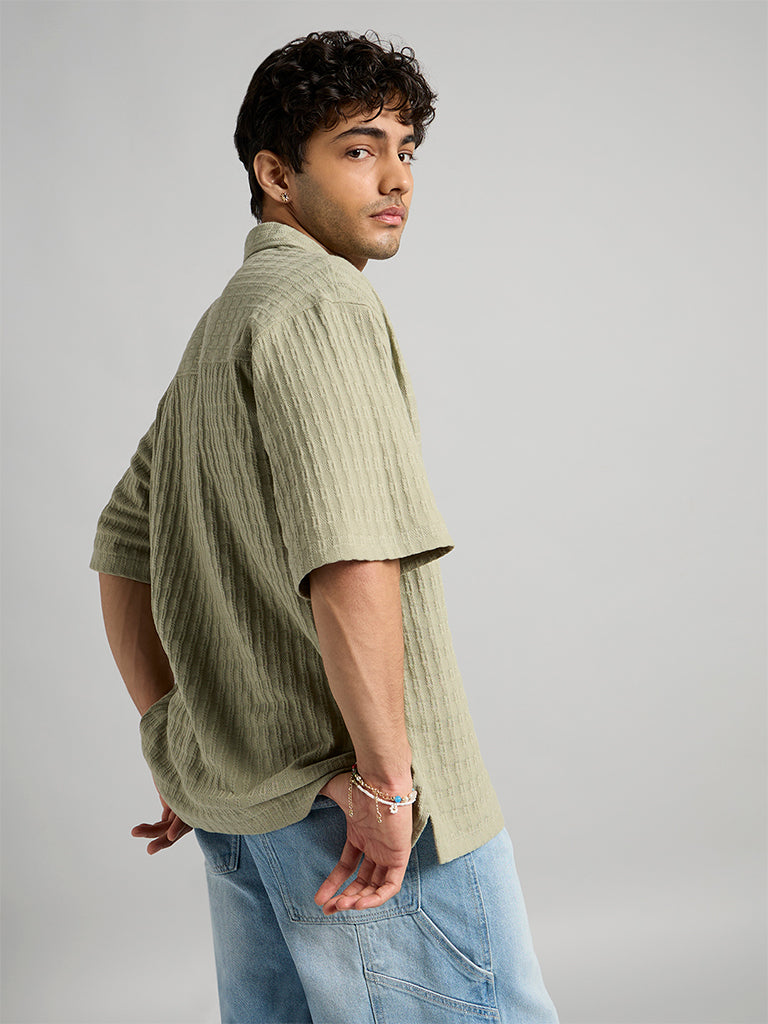 Textured Knit Shirt