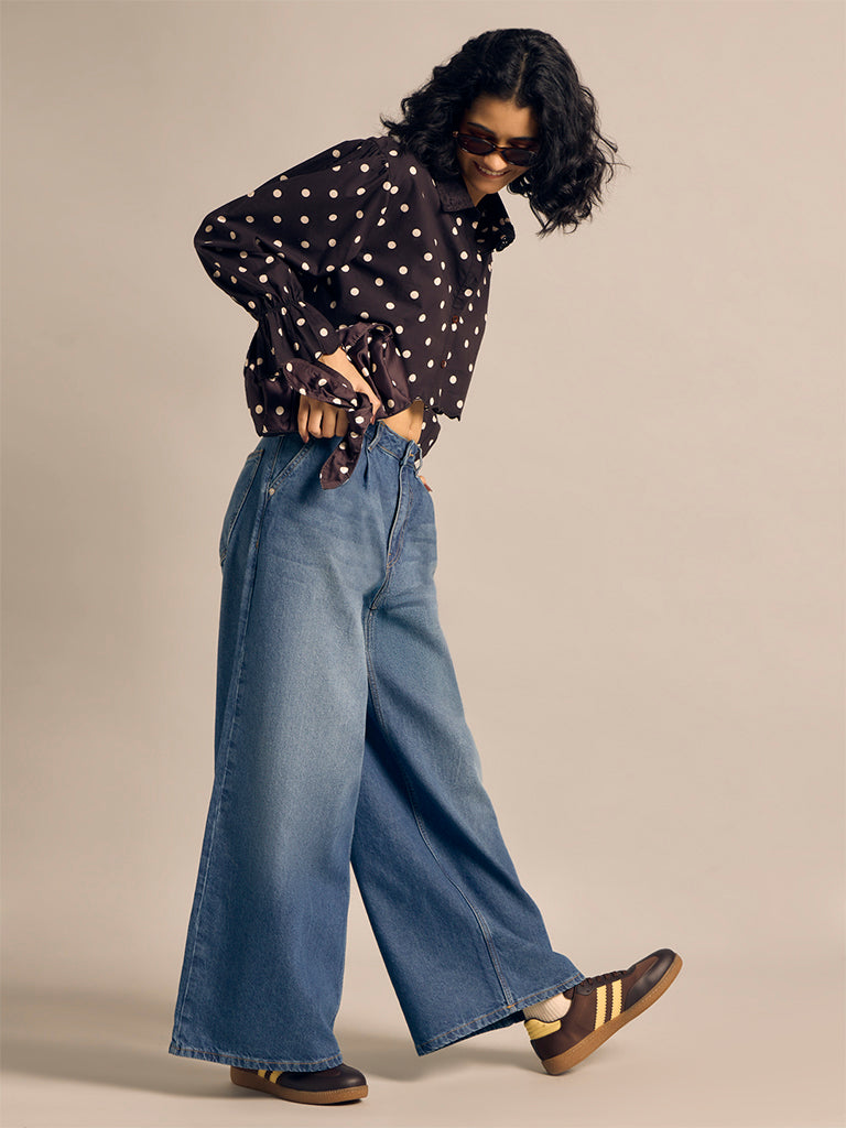 Wide-Leg Jeans
