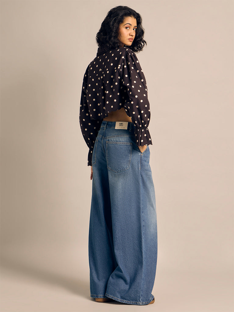 Wide-Leg Jeans