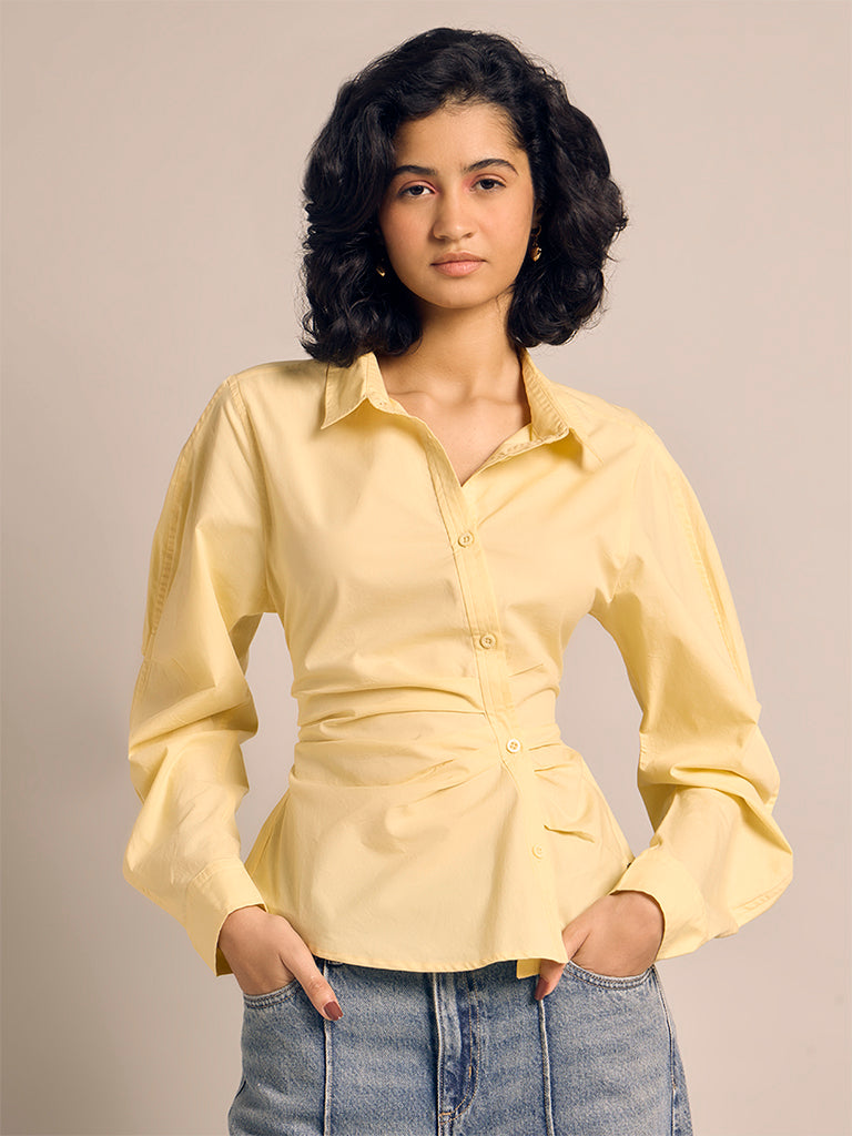 Fitted Solid Shirt