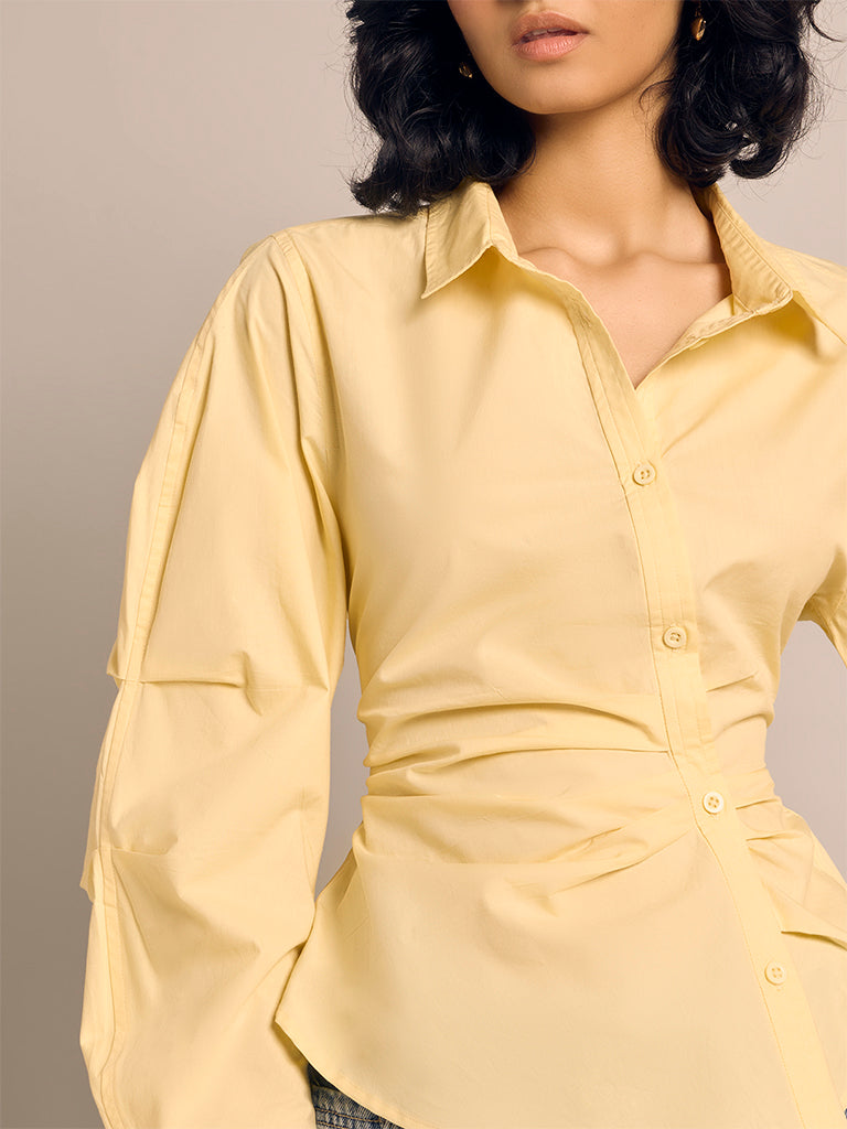 Fitted Solid Shirt