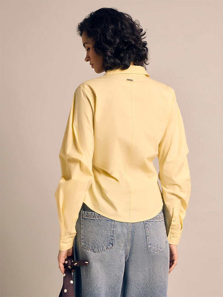 Fitted Solid Shirt
