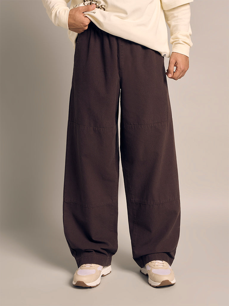 Wide-Leg Chinos