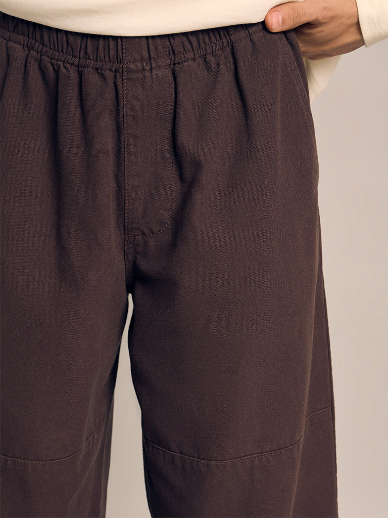 Wide-Leg Chinos