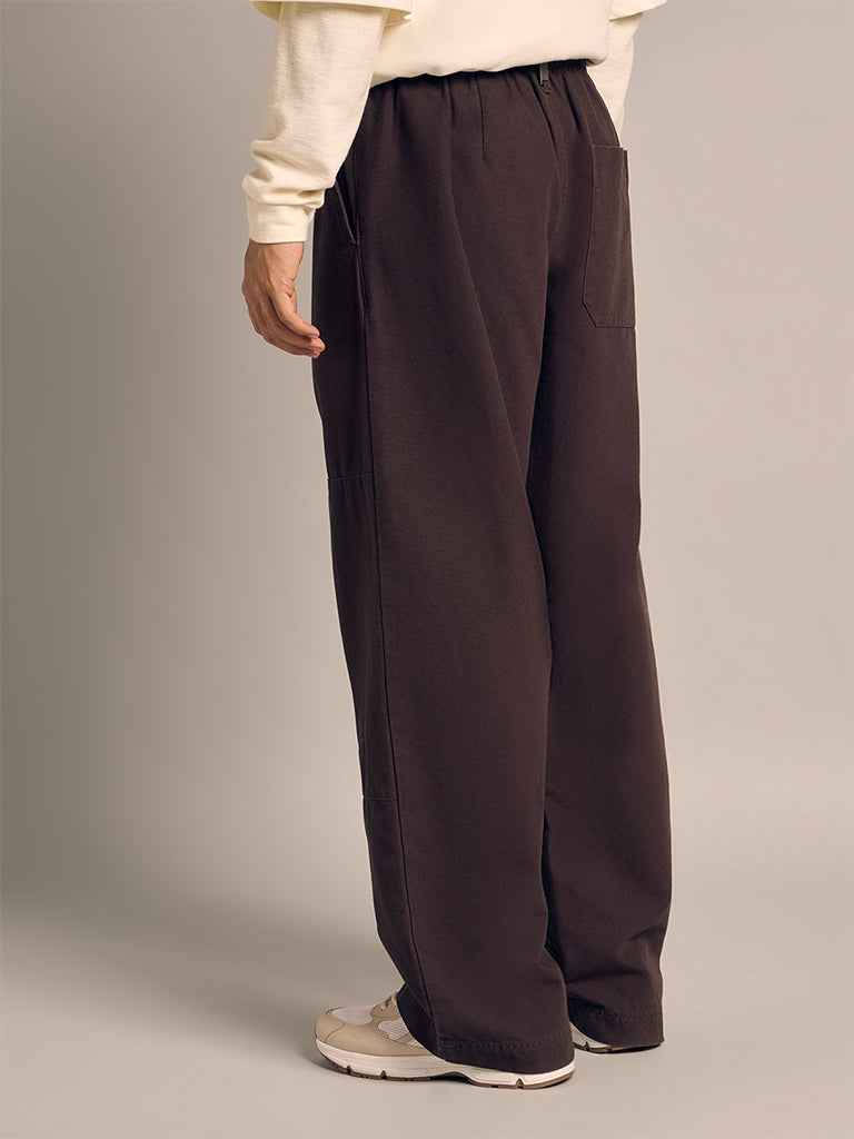 Wide-Leg Chinos