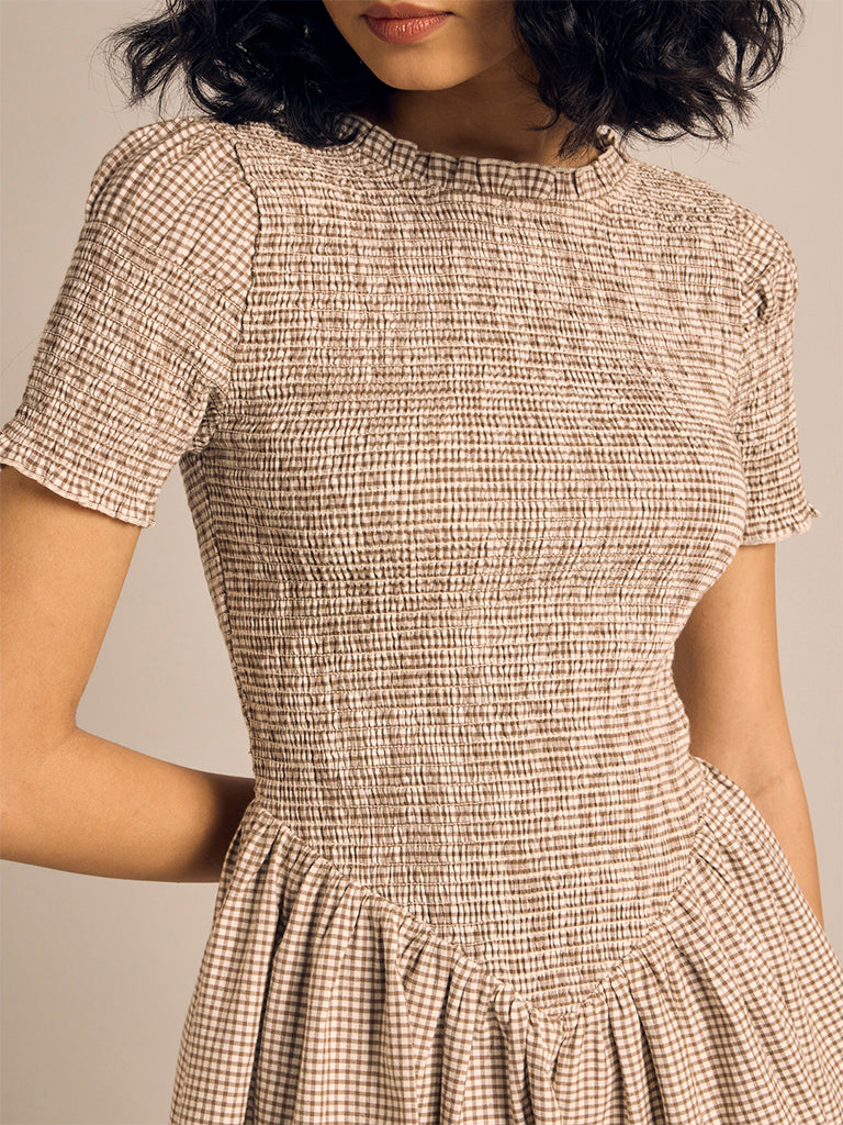 Smoked Mini Dress