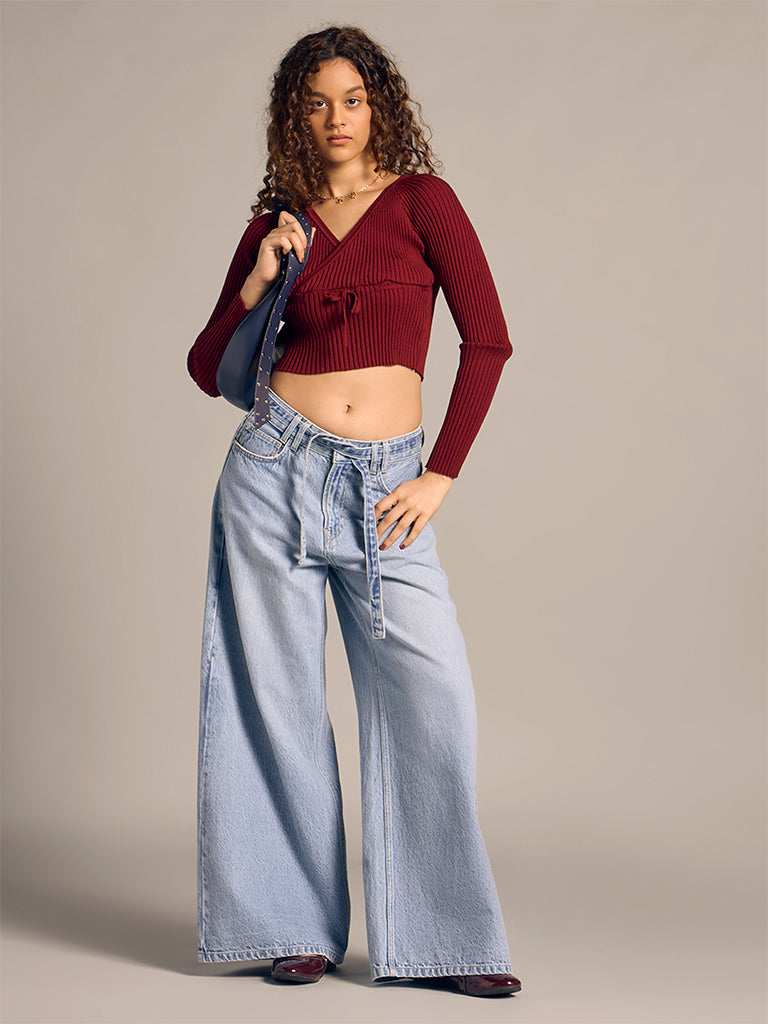 Ribbed Fitted Top