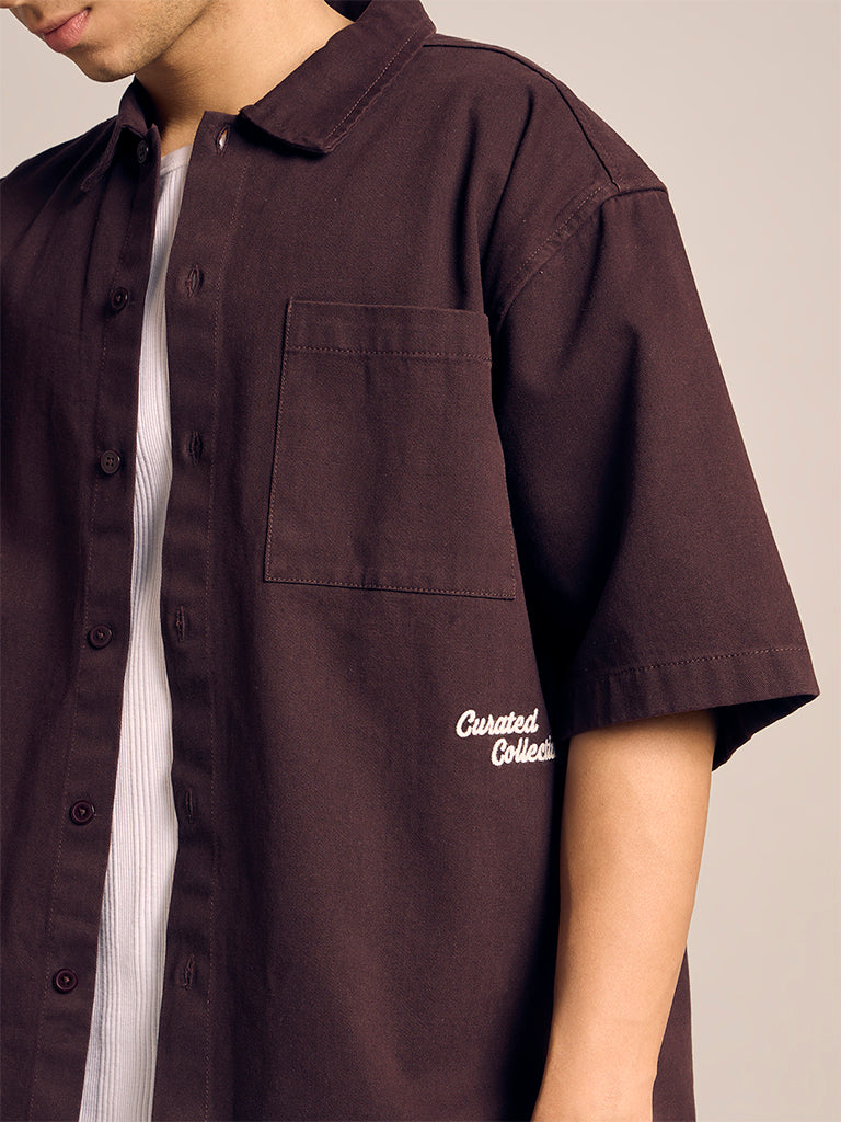Solid Relaxed-Fit Shirt