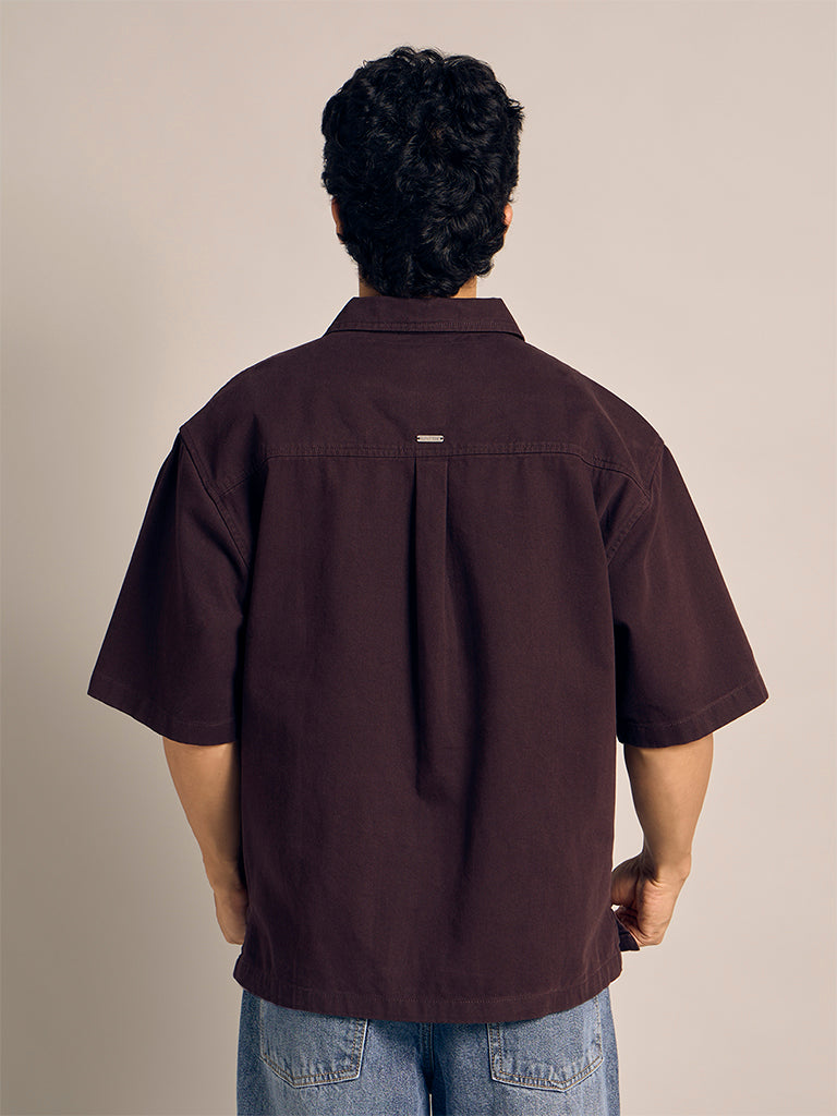 Solid Relaxed-Fit Shirt