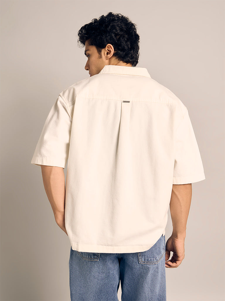 Solid Relaxed-Fit Shirt