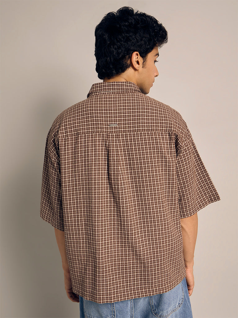 Relaxed-Fit Check Shirt