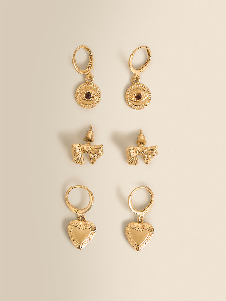 Pack of 3 earrings