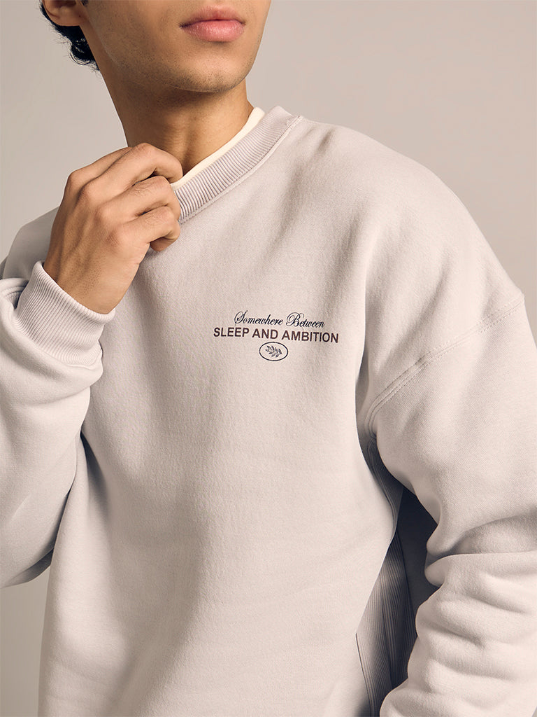 Relaxed-Fit Printed Sweatshirt