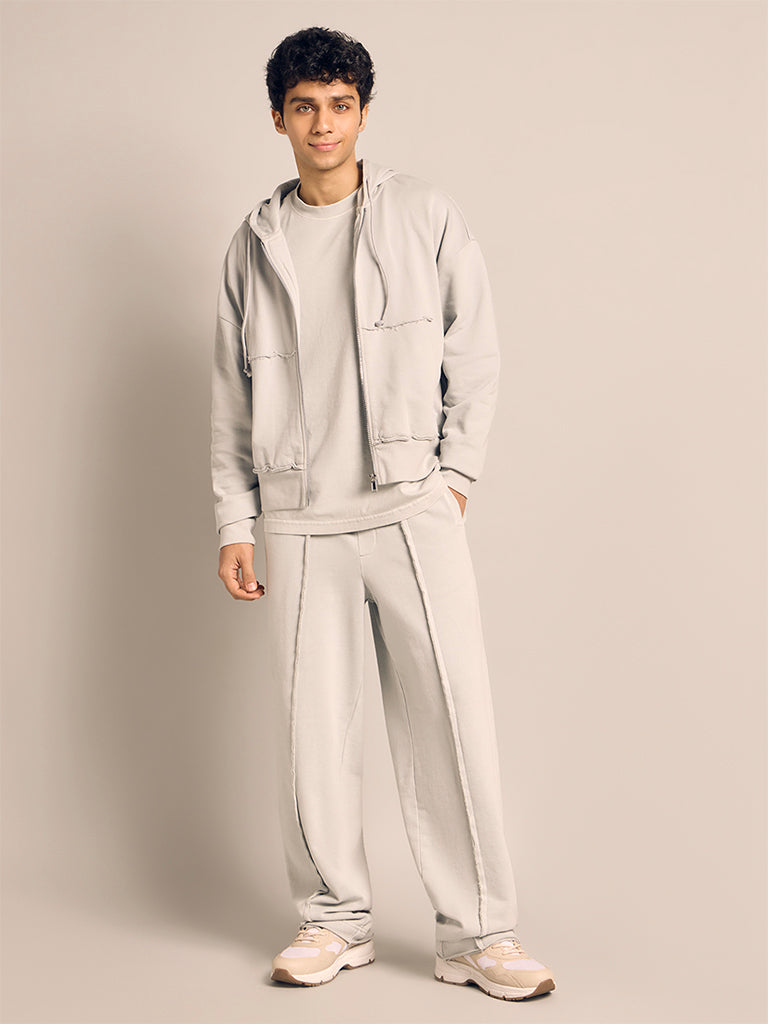 Relaxed-Fit Solid Sweatshirt