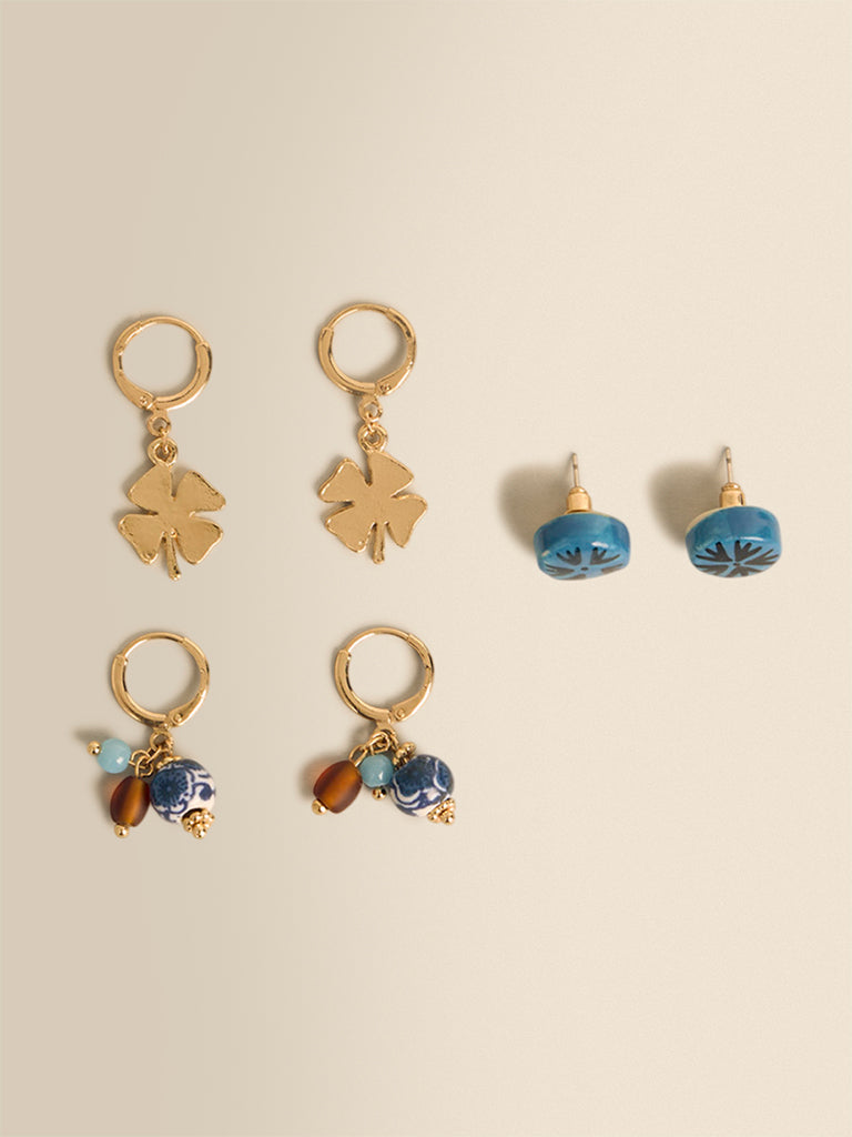 Pack of 3 earrings