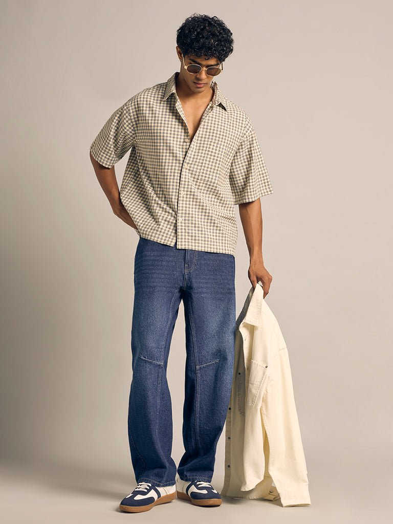 Check Cotton Shirt