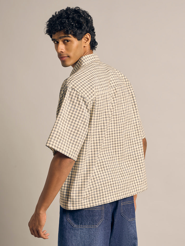 Check Cotton Shirt