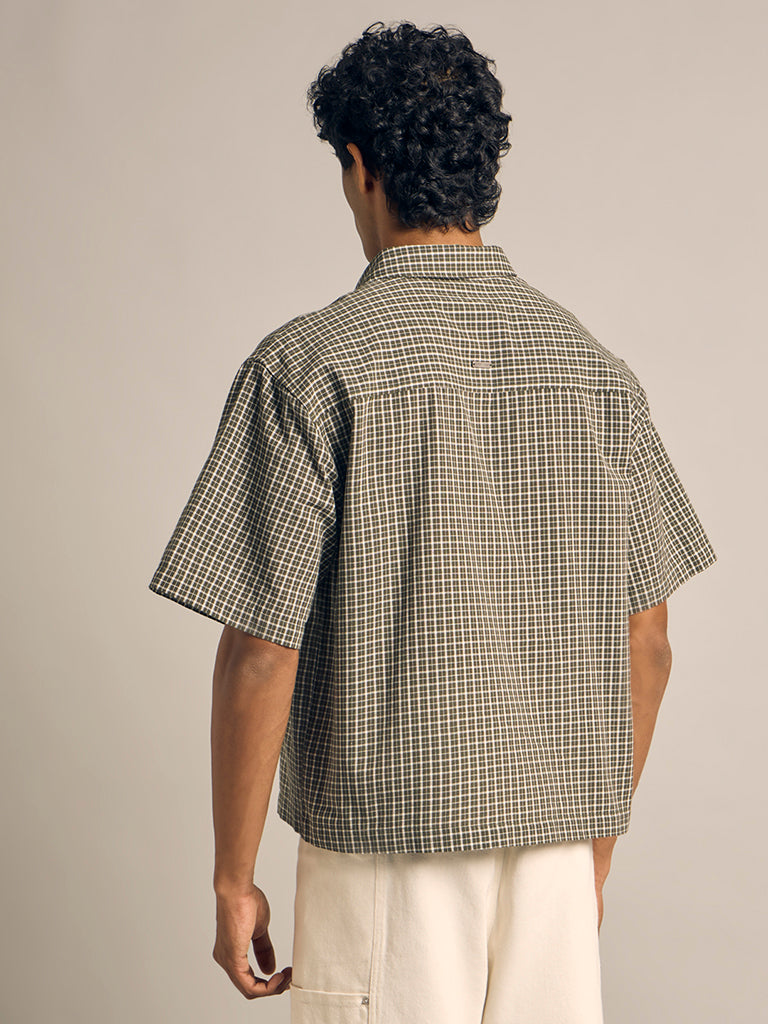 Check Cotton Shirt