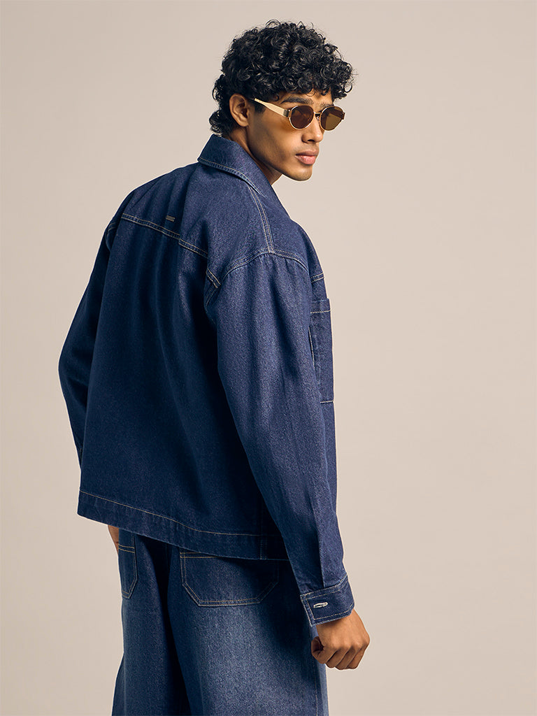 Boxy-Fit Denim Jacket
