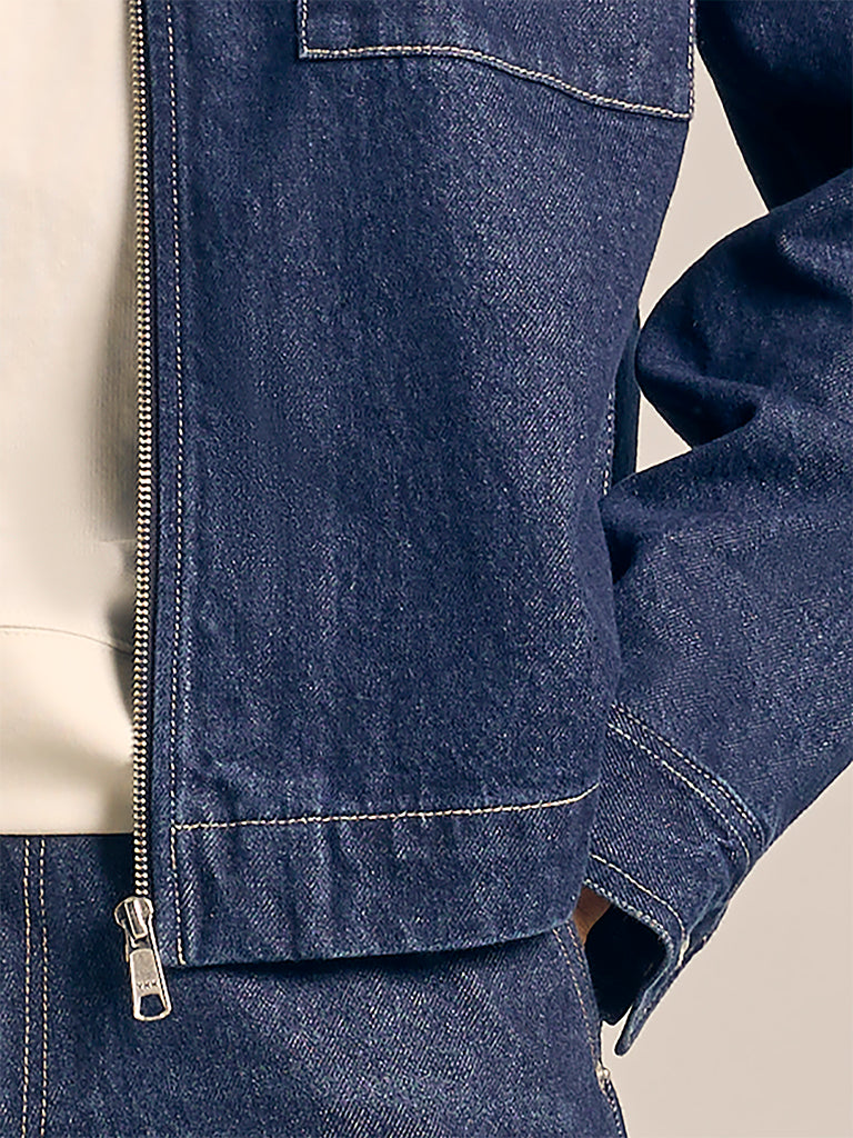 Boxy-Fit Denim Jacket