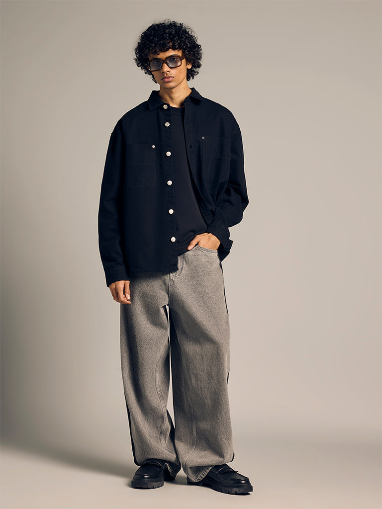 Relaxed Denim Shirt
