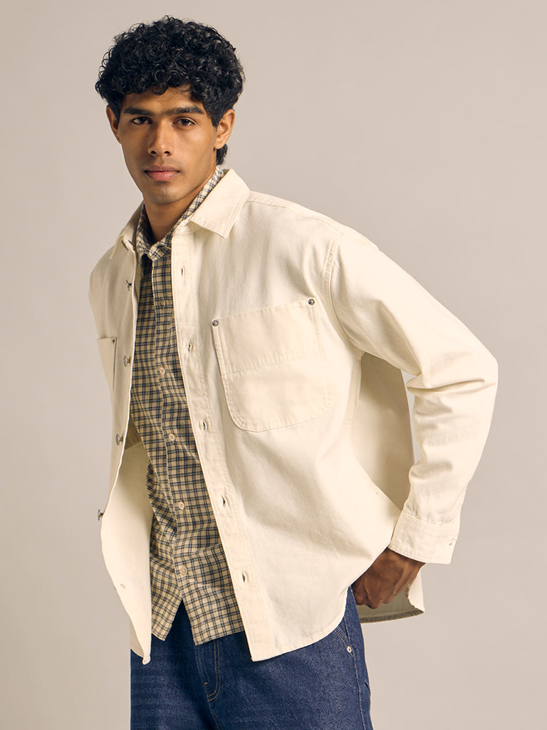 Solid Regular-Fit Jacket