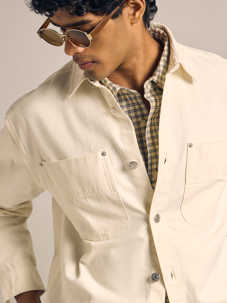 Solid Regular-Fit Jacket
