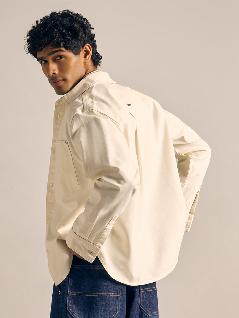 Solid Regular-Fit Jacket