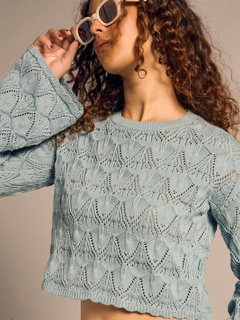 Knitted Crop Sweater