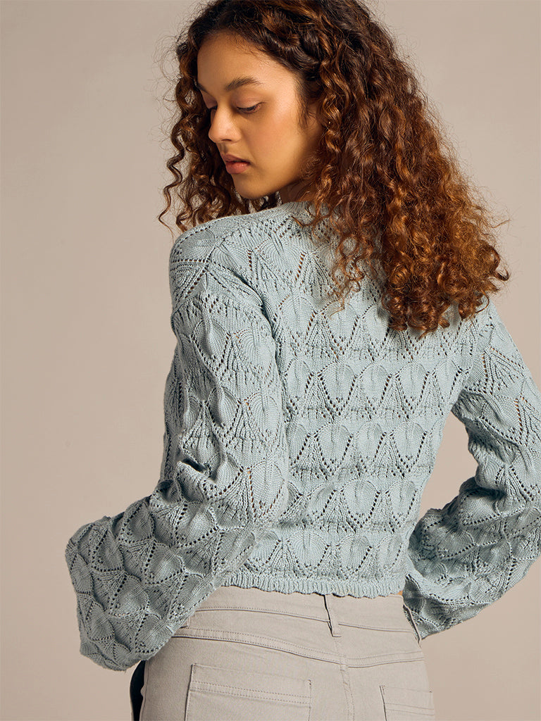 Knitted Crop Sweater