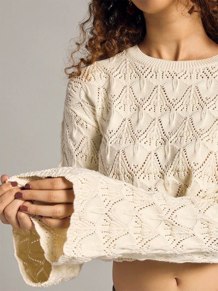 Knitted Crop Sweater