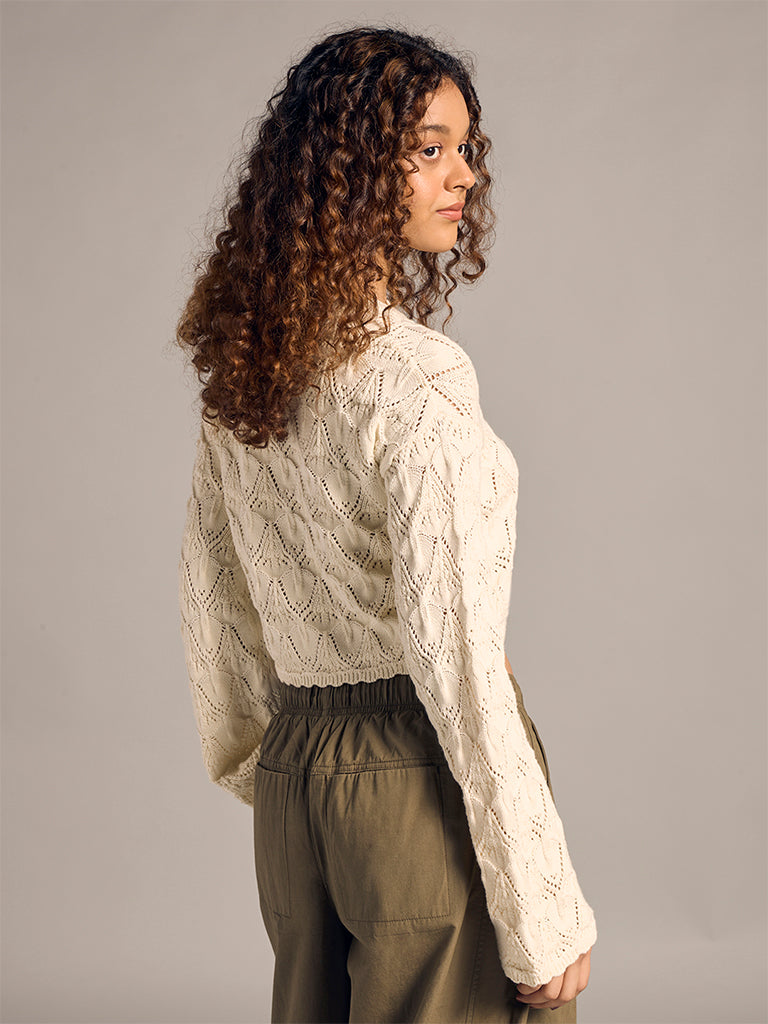 Knitted Crop Sweater