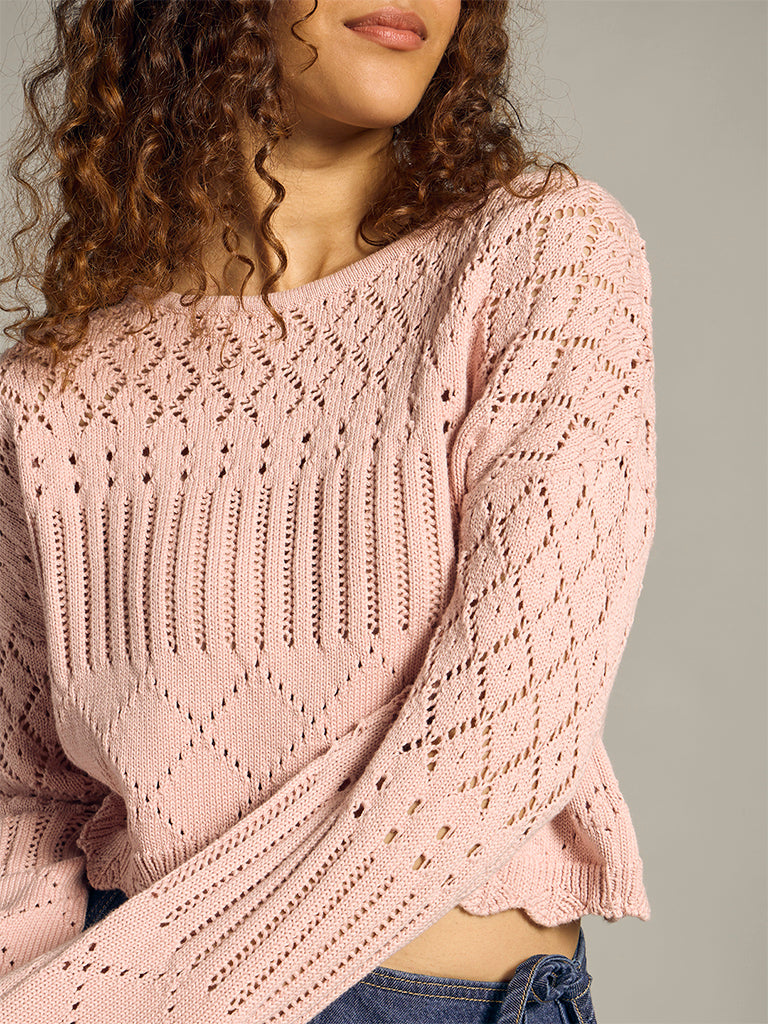 Knitted Crop Sweater