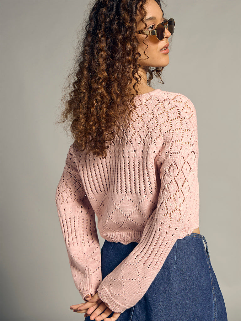 Knitted Crop Sweater