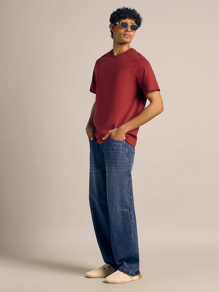 Solid Regular-Fit T-Shirt