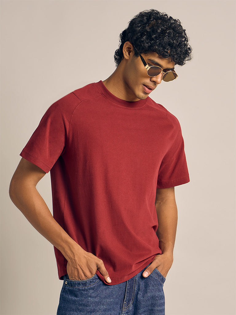 Solid Regular-Fit T-Shirt