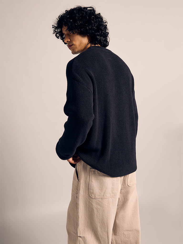 Boxy-Fit Sweater