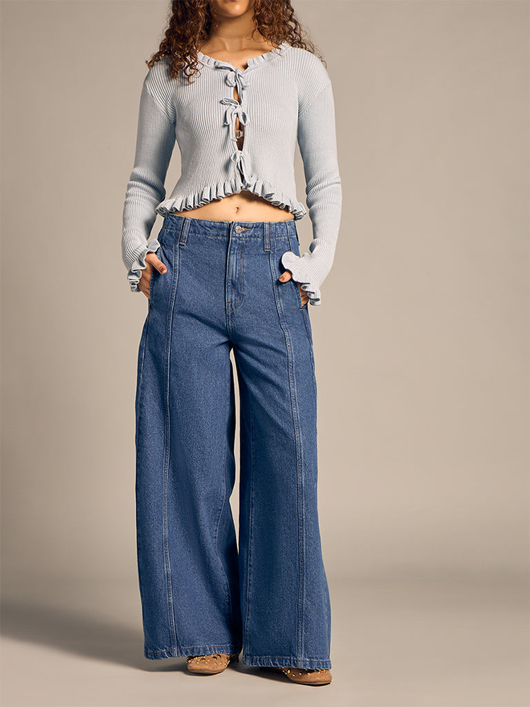 Wide-Leg Jeans